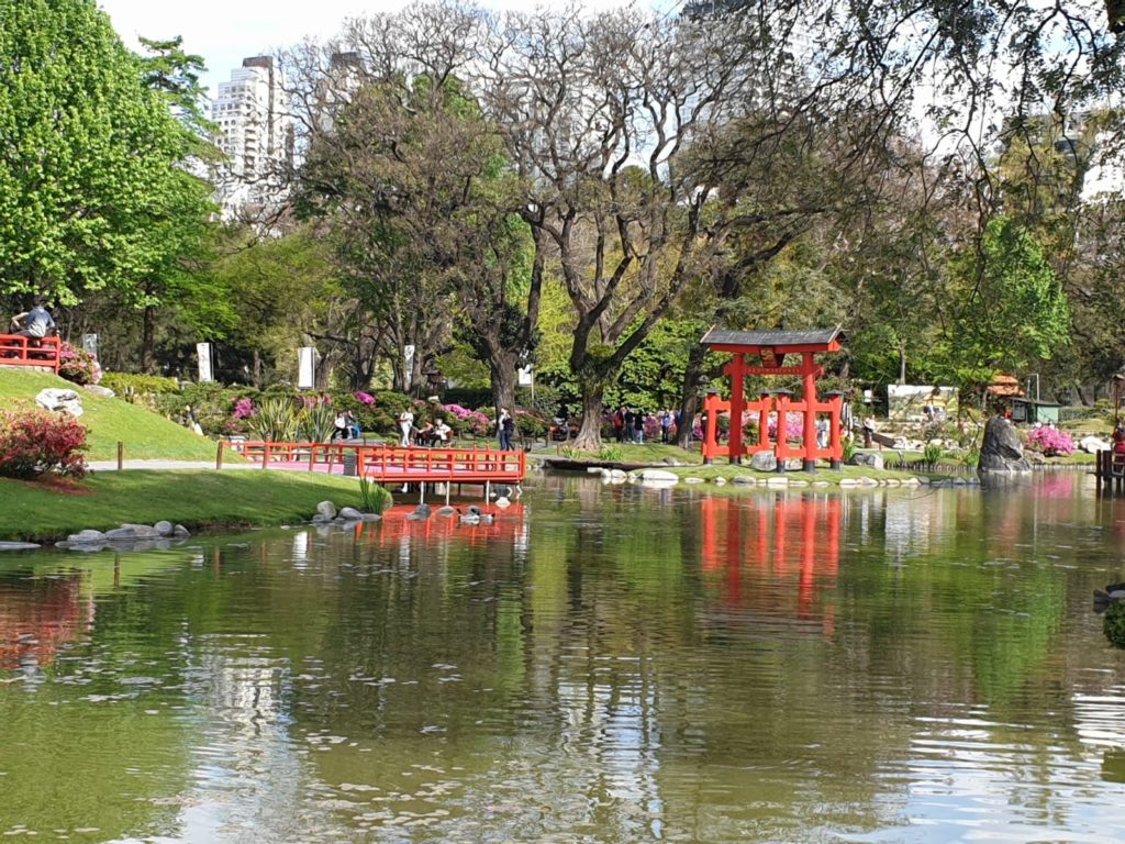 Exploring the Japanese Gardens “Jardin Japones” in Buenos Aires. 