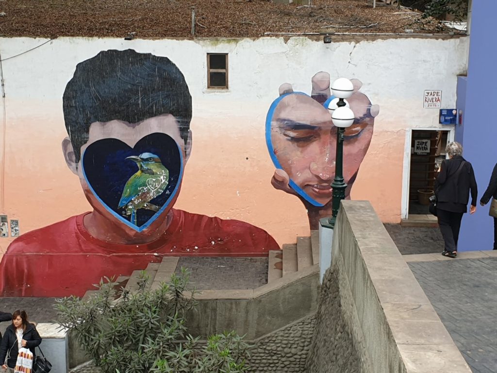 Street art in South America